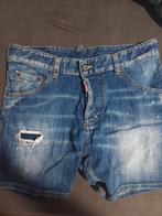 Dsquared 2 korte broek, Ophalen of Verzenden, Zo goed als nieuw, Blauw, W32 (confectie 46) of kleiner
