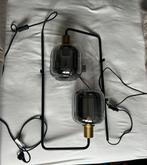 Lekar Wandlamp - 2 Lampen (1 met barst), Ophalen, Gebruikt, Glas