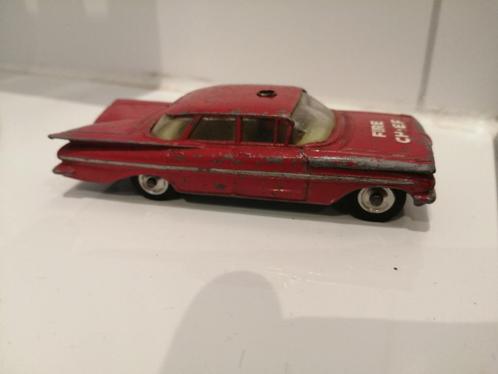 Corgi toys chervrolet fire chief, Hobby en Vrije tijd, Modelauto's | 1:43, Gebruikt, Auto, Corgi, Ophalen of Verzenden