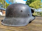 M42 SD hkp64 wehrmacht duitse helm, Verzamelen, Duitsland, Helm of Baret, Landmacht, Verzenden