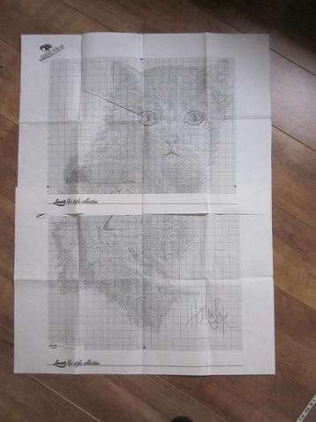Lanarte life style collection easy stitch poes met roos beschikbaar voor biedingen