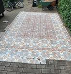 Antieke cementtegels, mediterraan tapijtmotief, 9 m², Doe-het-zelf en Verbouw, Tegels, Ophalen, Overige materialen, Gebruikt, 5 tot 10 m²