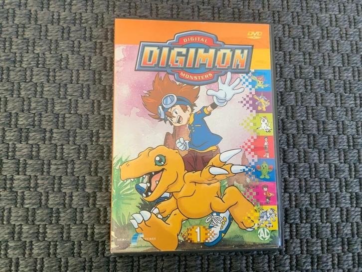 DVD - Digimon Digital Monsters, Cd's en Dvd's, Dvd's | Tekenfilms en Animatie, Zo goed als nieuw, Amerikaans, Alle leeftijden