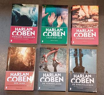 Set: 6 Boeken van Harlan Coben beschikbaar voor biedingen