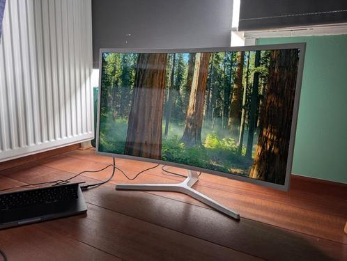 Samsung 32" Curved FHD Monitor LC32F395FWUXEN, Computers en Software, Monitoren, Gebruikt, 60 Hz of minder, DisplayPort, HDMI