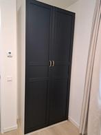 Zwarte Ikea Pax kledingkast, Huis en Inrichting, Zo goed als nieuw, Ophalen