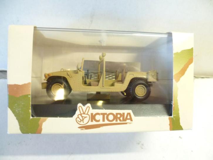 Victoria Hummer Desert Storm militair 1:43 modelauto., Hobby en Vrije tijd, Modelauto's | 1:43, Nieuw, Auto, Overige merken, Ophalen of Verzenden
