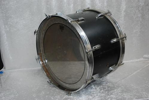Supporters trommel , beplakt mat zwart 22 inch  <25250949>, Muziek en Instrumenten, Instrumenten | Onderdelen, Gebruikt, Drums of Percussie