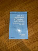 Modern Introduction Probability & Statistics, Boeken, Studieboeken en Cursussen, Ophalen, Beta, Gelezen, WO