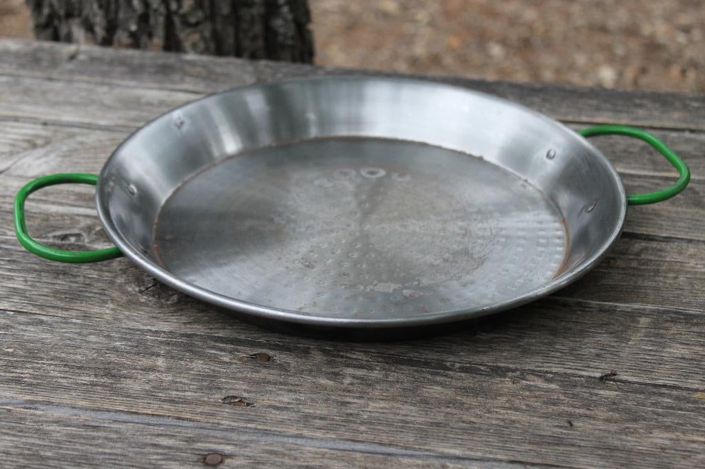 Brocante - Serie oude Paella-pannen!, Huis en Inrichting, Keuken | Potten en Pannen, Ophalen of Verzenden, Gebruikt, Overige materialen