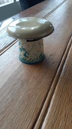 Oud blikken spaarpotje, Ophalen of Verzenden, Gebruikt, Overige