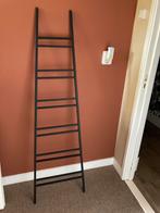 Decoratie ladder zwart metaal 150x45, Huis en Inrichting, Woonaccessoires | Wanddecoraties, Ophalen, Zo goed als nieuw