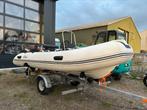 Nette Aquaparx 360 rib met 15pk bbm en trailer., Gebruikt, Benzine, Minder dan 70 pk, Overige materialen