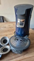Senseo koffiezet apparaat, blauw-zwart, Witgoed en Apparatuur, Ophalen, Gebruikt, Koffiemachine, 4 tot 10 kopjes