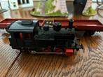 Märklin lokomotief en rails . HO schaal, Wisselstroom, Gebruikt, Rails, Ophalen of Verzenden