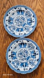 Twee Chinese Borden Lange Lijs Stijl Kangxi., Ophalen of Verzenden