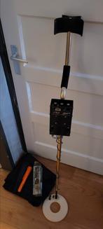 Tesoro golden sabre metaaldetector met tas en pinpointer, Hobby en Vrije tijd, Metaaldetectors, Gebruikt, Tesoro, Meer dan 30 cm