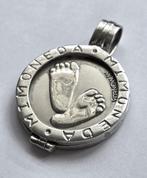 MI MONEDA zilveren (925) MAAT S hanger / pendant + 1 munt, Ophalen, Overige voorstellingen, Zo goed als nieuw, Zilver