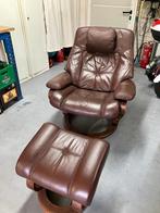 fauteuils, Ophalen, Gebruikt, 50 tot 75 cm, Leer