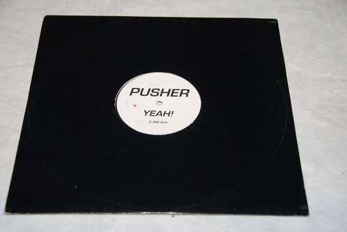 Pusher – Yeah! 12” House Vinyl, Cd's en Dvd's, Vinyl | Dance en House, Gebruikt, Techno of Trance, 12 inch, Ophalen of Verzenden