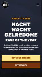 Nacht wacht rave of the year, Eén persoon