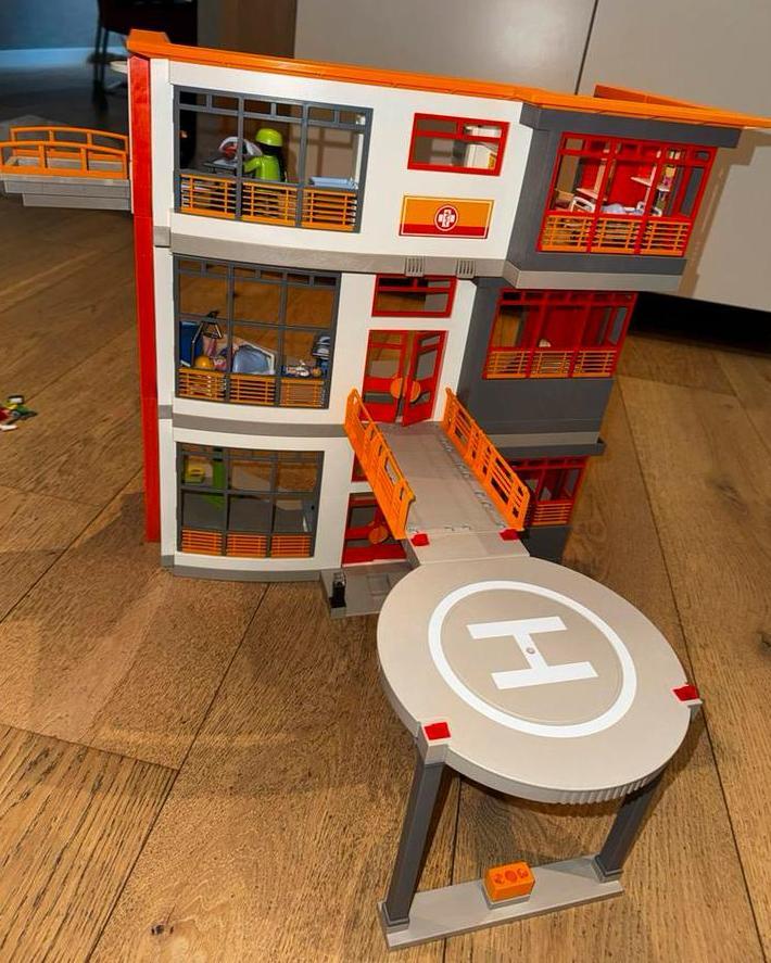 Playmobil Ziekenhuis 6657 + Uitbreidingen + Extra's, Kinderen en Baby's, Speelgoed | Playmobil, Gebruikt, Complete set, Ophalen of Verzenden