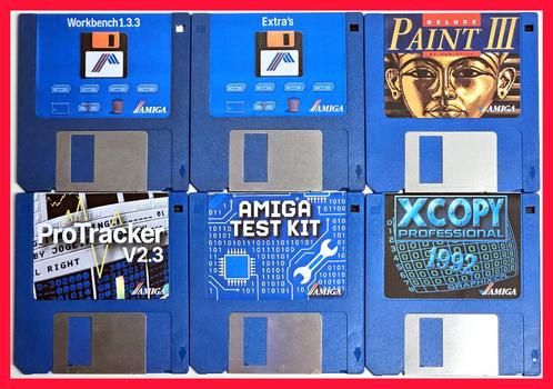 Commodore Amiga 500 1000 etc Utils Software op Diskette Disk, Computers en Software, Vintage Computers, Ophalen of Verzenden