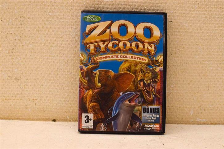 pc dvd rom Zoo tycoon 47749, Spelcomputers en Games, Games | Overige, Gebruikt, Simulatie, 1 speler, Vanaf 3 jaar, Ophalen of Verzenden