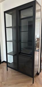 Vitrinekast, Huis en Inrichting, Kasten | Vitrinekasten, Ophalen, 50 tot 100 cm, Zo goed als nieuw, Metaal