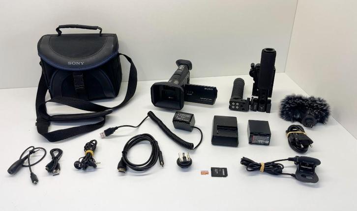 SONY HDR-CX700VE veelzijdige Full HD camera met veel Extras, Audio, Tv en Foto, Videocamera's Digitaal, Zo goed als nieuw, Camera