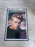 Metalen bord James Dean, Ophalen of Verzenden, Rechthoekig Staand, Film en Tv