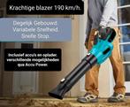 Power Accu Bladblazer incl 2x 6.0ah accu en oplader., Tuin en Terras, Bladblazers, Ophalen of Verzenden, Nieuw, Accu