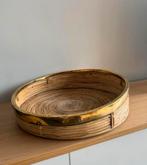 Rotan messi Mand Gabrielle Crespi Stijl, Huis en Inrichting, Vintage, Gebruikt, Mand, Vintage