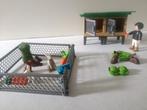 Playmobil 6140 konijnenhok met ren, Ophalen of Verzenden, Zo goed als nieuw, Complete set