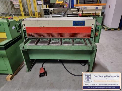 JORG 4052 1300x4mm schaar knipschaar knipbank plaatschaar, Doe-het-zelf en Verbouw, Gereedschap | Overige machines, Gebruikt, Ophalen