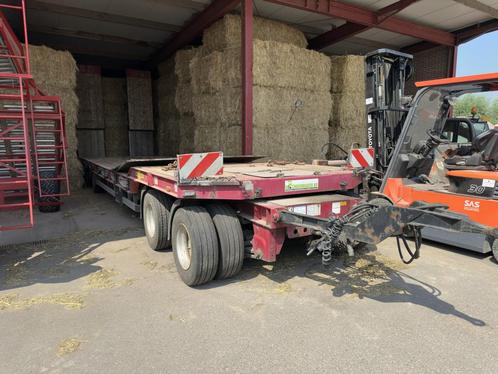 Humbaur semi-dieplader draaischamel, Zakelijke goederen, Agrarisch | Werktuigen