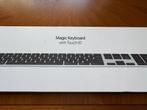 TURKS - Apple Magic Keyboard with Touch ID - LET OP!, Computers en Software, Toetsenborden, Zo goed als nieuw, Draadloos, Qwerty