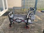 Opvouwbare Fuxtec bolderwagen (FX-CT850) grijs, Ophalen, Opvouwbaar, Gebruikt