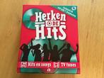 Herken de Hits - Muziek Bordspel, Hobby en Vrije tijd, Gezelschapsspellen | Bordspellen, Drie of vier spelers, Ophalen of Verzenden