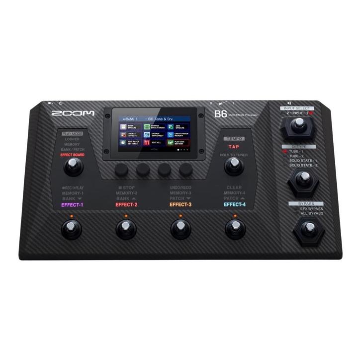 Zoom B6 Bass Multi Effects Processor SUPERPRIJS AANBIEDING!!, Muziek en Instrumenten, Effecten, Nieuw, Multi-effect, Ophalen of Verzenden