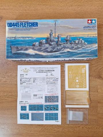 1:350 1/350 Tamiya Fletcher + Five Star Upgrade Set beschikbaar voor biedingen