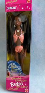 Barbie Sparkle Beach Christie 1995 met doos en accessoires, Ophalen of Verzenden, Zo goed als nieuw, Pop