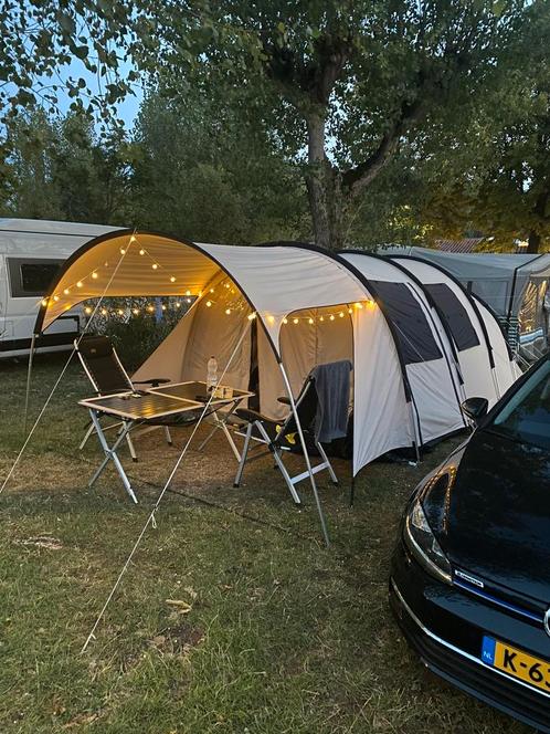 Tunneltent Obelink Porto Ercolé - 4 persoons familietent, Caravans en Kamperen, Tenten, Gebruikt, Ophalen