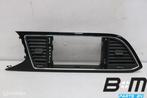 Lakzwart luchtrooster midden Seat Leon 5F 5F1819110, Gebruikt