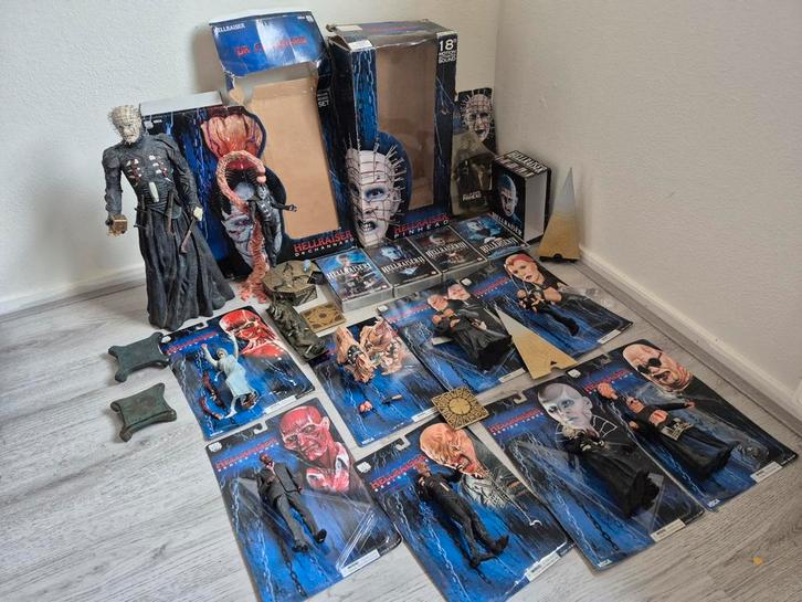 Hellraiser Verzameling - Actiefiguren, Films, Props, Verzamelen, Poppetjes en Figuurtjes, Gebruikt, Ophalen of Verzenden