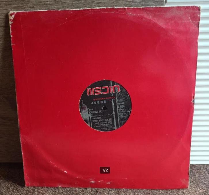 49ers – Don't You Love Me (12'' Vinyl), Cd's en Dvd's, Vinyl | Dance en House, Gebruikt, Disco, Overige formaten, Verzenden