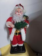 9318) mooie grote verlichte kerstman hoog 50cm, Diversen, Kerst, Ophalen of Verzenden