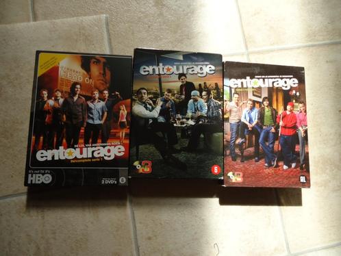 HBO drama serie - Entourage - seizoen 1 t/m 3 - koopje, Cd's en Dvd's, Dvd's | Tv en Series, Gebruikt, Drama, Boxset, Ophalen of Verzenden