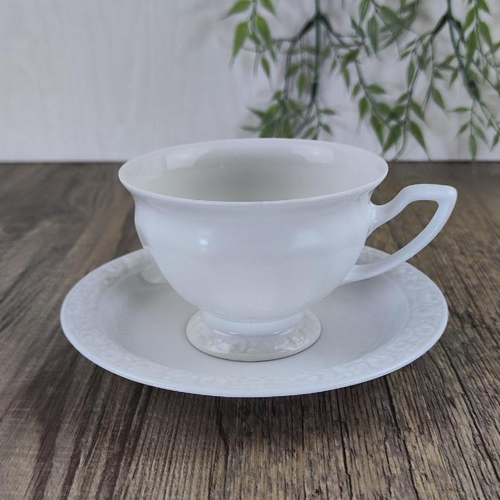 Rosenthal Maria Weiss Kop en Schotel, Antiek en Kunst, Antiek | Servies los, Ophalen of Verzenden