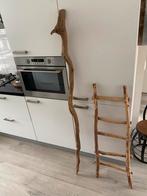 Decoratie hout, Huis en Inrichting, Woonaccessoires | Overige, Ophalen, Zo goed als nieuw